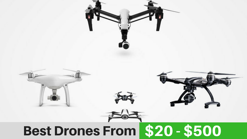 Best Drones From 20 -500